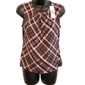 Calvin Klein Sleeveless Blouse - NWT - Petite Small